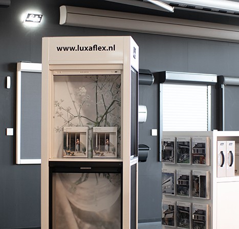 Luxaflex horren kopen Leeuwarden showroom
